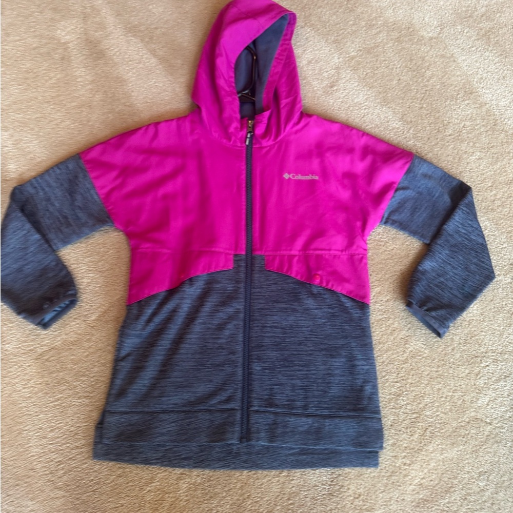 Columbia Kids' Pink and Navy Jacket